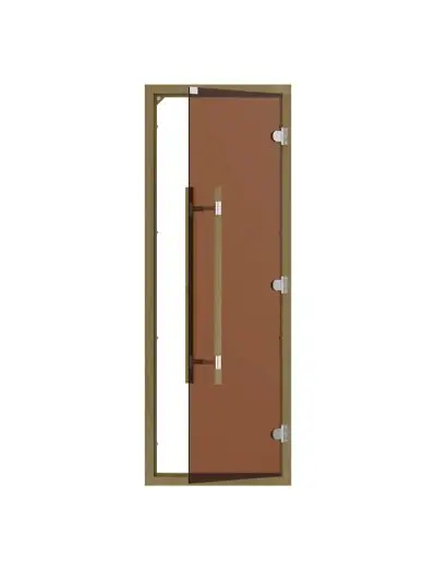 SAWO_Bronze_Glass_Sauna_Door_metallic_handle